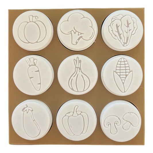 Vegetable EcoStamp Collection