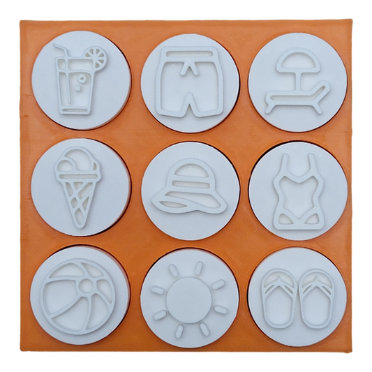 Summer 3D printed EcoStamp Collection