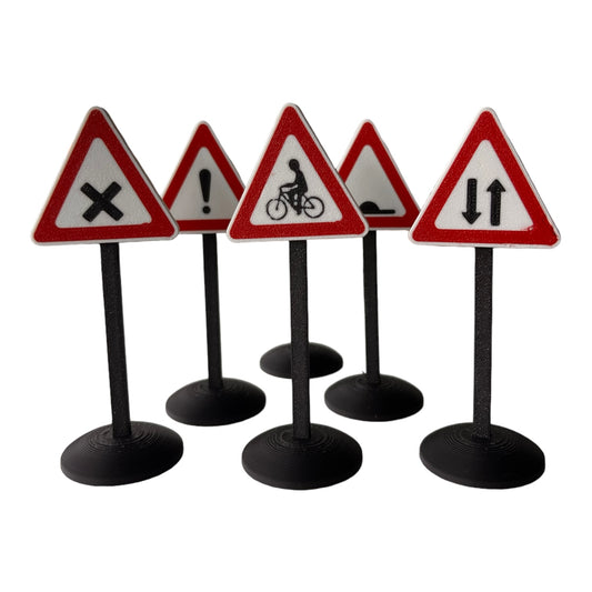 Traffic Signs Loose Parts Collection